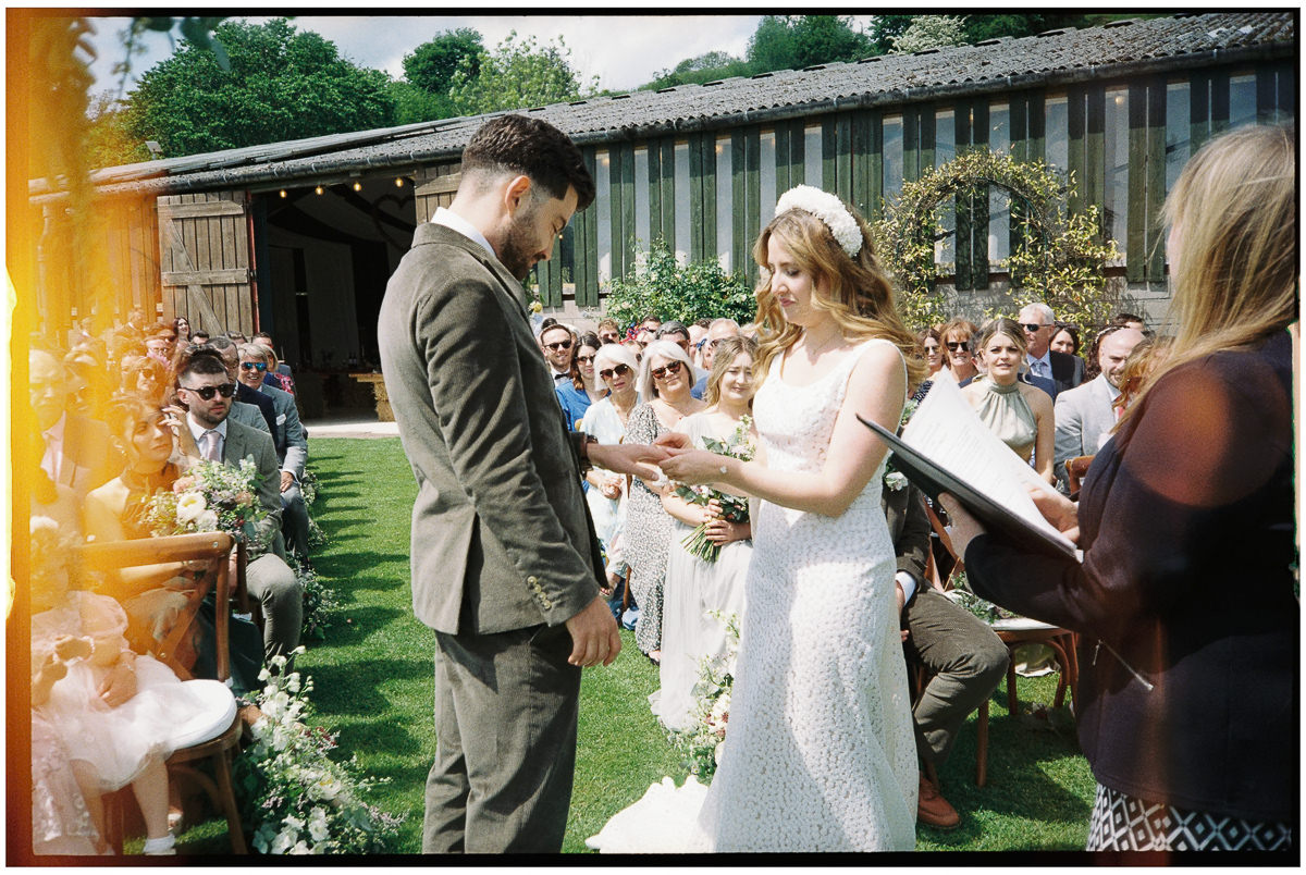 SUGAR LOAF BARN 35MM FILM WEDDING PHOTOGRAPHY UK 010 SUGAR LOAF BARN 35MM FILM WEDDING PHOTOGRAPHY UK 010